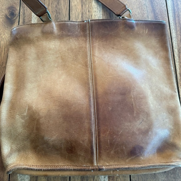 VINTAGE COACH CAMEL BROWN PURSE - Picture 7 of 7
